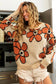 Flower Pattern Sweater