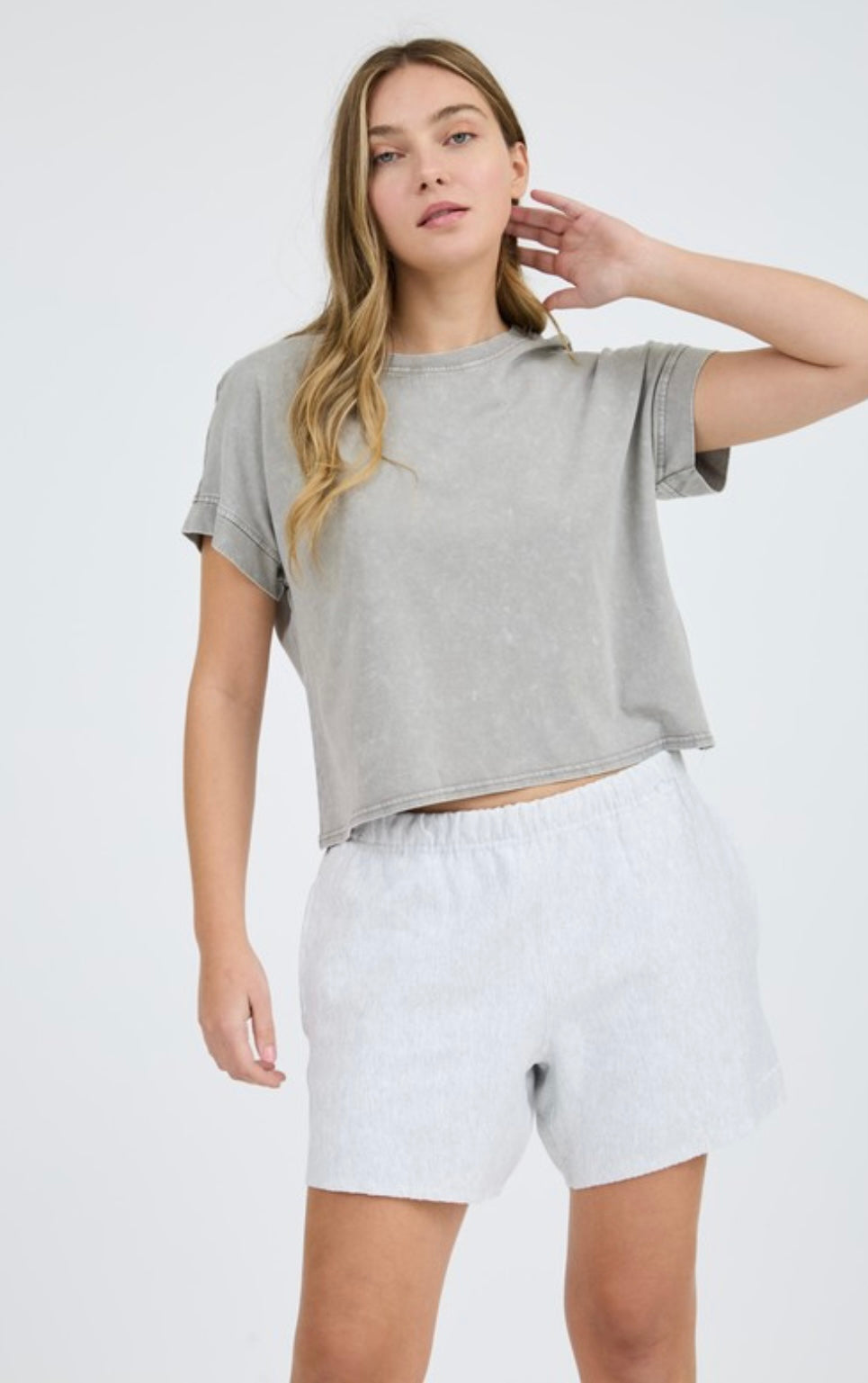 Round Neck Short Sleeve Tee