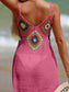 Cutout V-Neck Cover-Up Dress