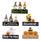 Assorted 2-Piece Halloween Element Ornaments