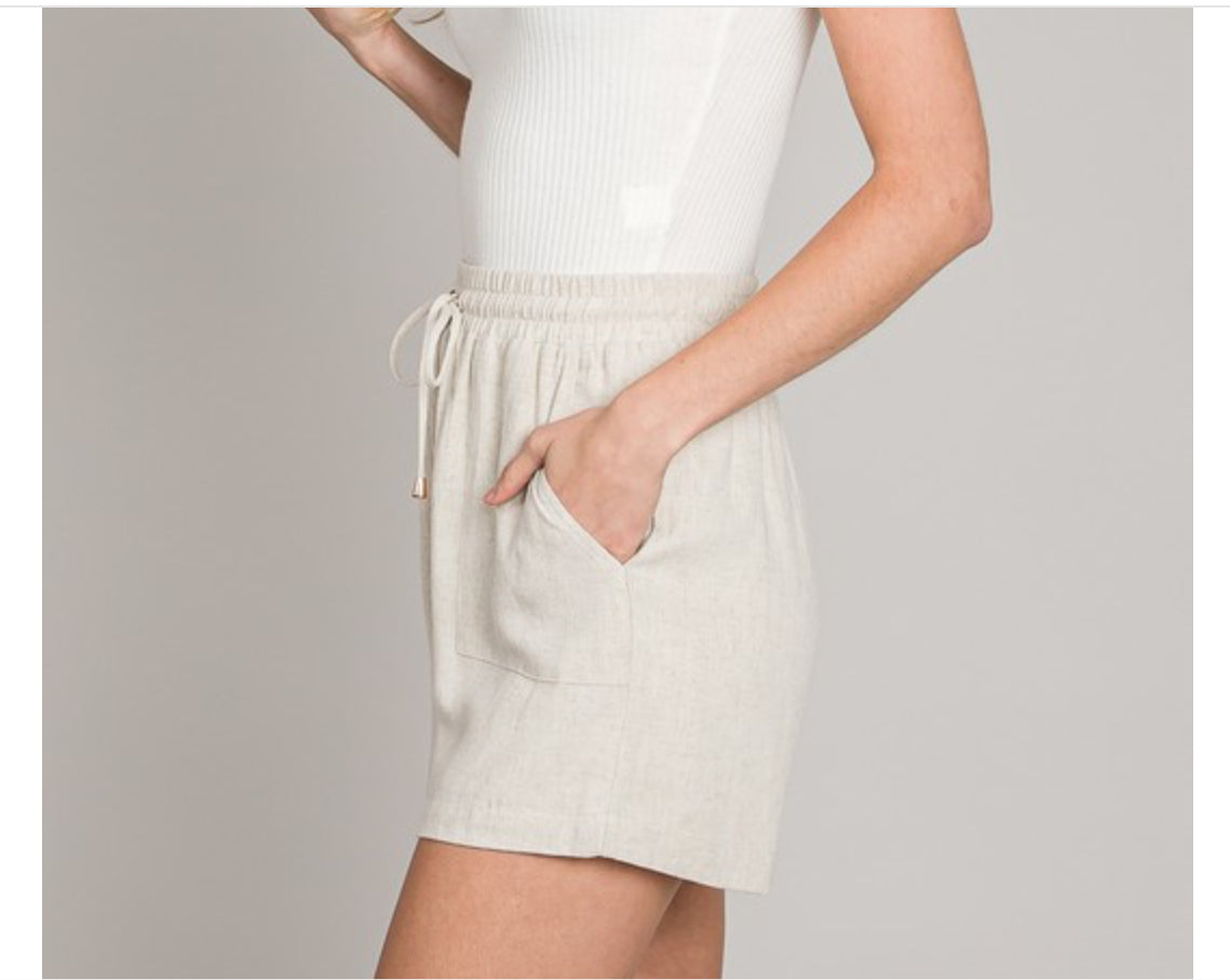 Soft Linen Shorts