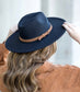 Wide Brim Panama Fedora Hat