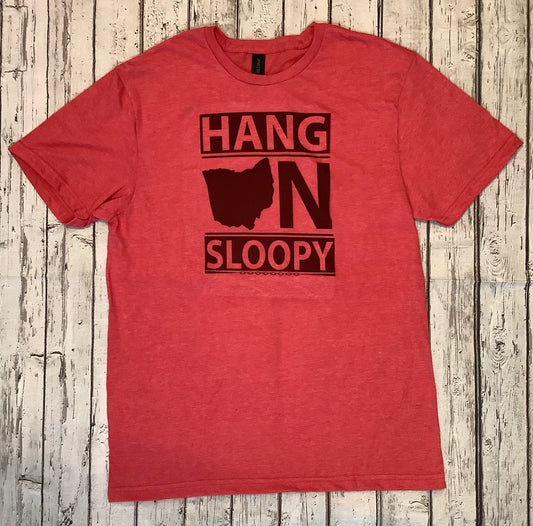 The Shine Creation - Hang On Sloopy Red Ohio Tee