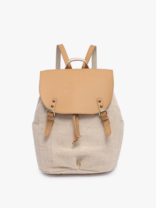 Flapover Buckle Backpack